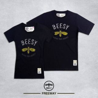 Beesy เสื้อยืด รุ่น Freeway สีดำ