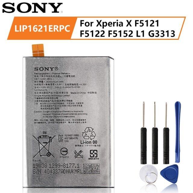 Batterie Originale Sony LIP1621ERPC - Pour Xperia X, X Dual, L1, L2 - Neuf, Origine Chine