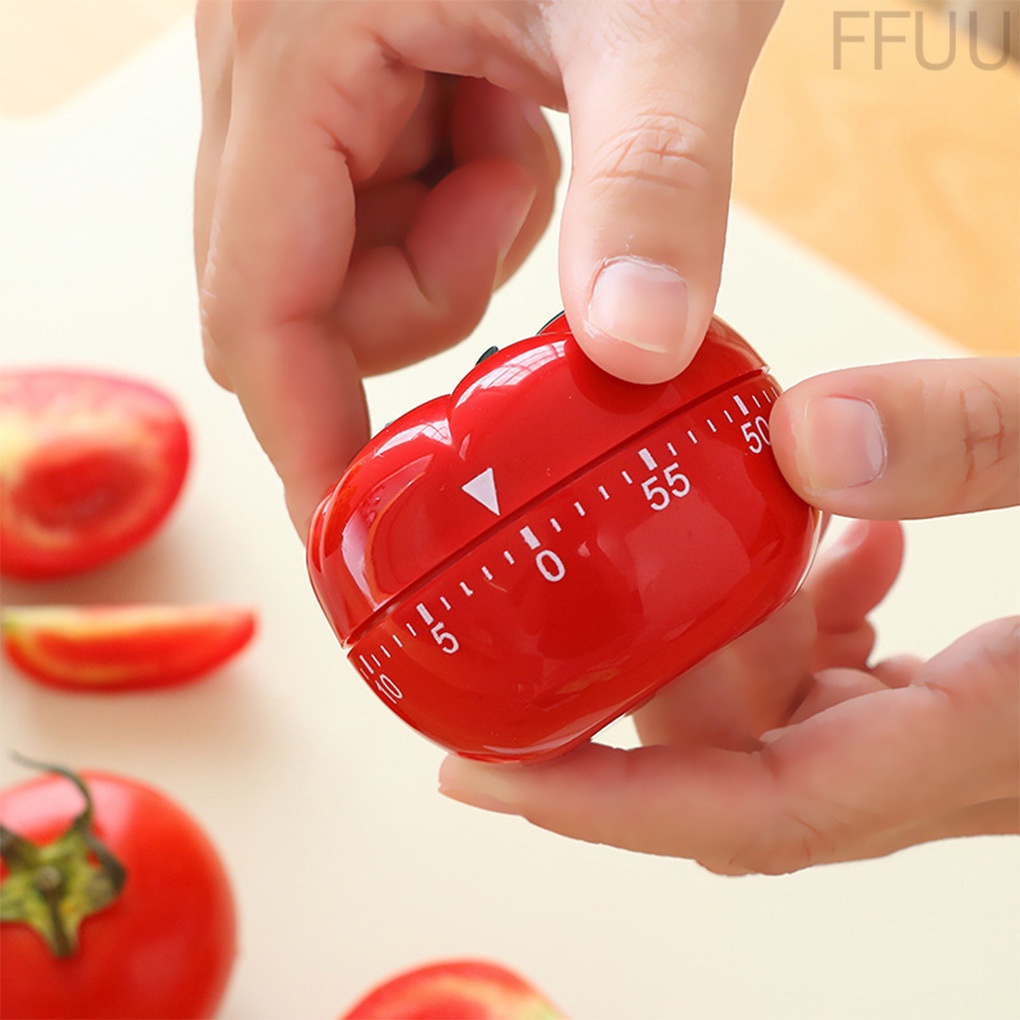 ff86-นาฬิกาปลุกจับเวลามะเขือเทศนับถอยหลังสําหรับเด็กนักเรียนฟิตเนส