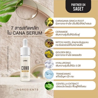 Cana​ serum​ คาน่าเซรั่ม​ เซรั่มสมุนไพรเกาหลี By​ Lanos serum  ปริมาณ 15 ML