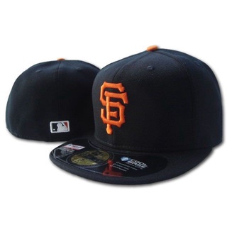 O3xf MLB ปิดสนิท หมวกปะเก็น ขนาดใหญ่ หมวก Kobe James เบสบอล ปรับได้ ไม่ปรับได้ San Francisco Giants KZ9K
