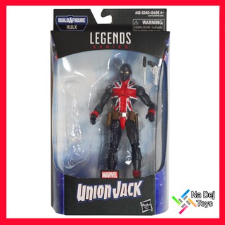 Marvel Legends Union Jack 6 No Baf มาร์เวล เลเจนด์ ยูเนี่ยนแจ็ก 6 นิ้ว ไม่มีบาฟ (Marvel)