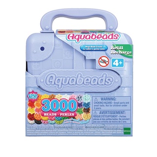 ลูกปัดสเปรย์น้ำ อควาบีท เมก้าบีด ถังใหญ่ / Aquabeads Mega Bead Trunk (ชุดรีฟิล)