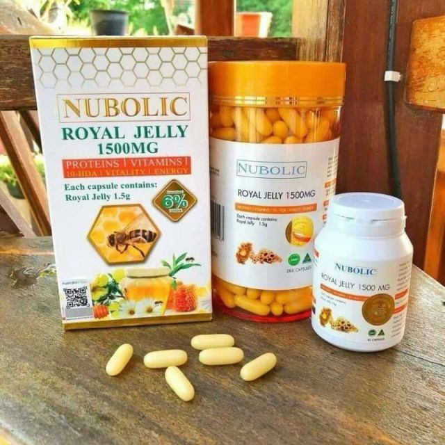 nubolic-royal-jelly-1500-mg-6-10hda-นมผึ้ง-นูโบลิก-365-แคปซูล