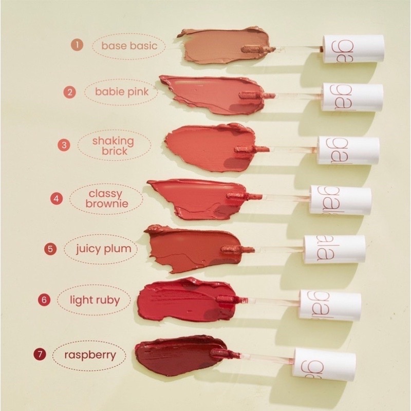 ของแท้-พร้อมส่ง-lip-gala-ลิปแมทกาล่า-สีชัด-ติดทน