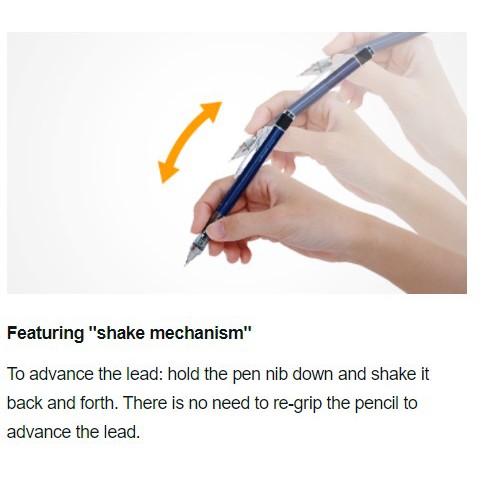 ดินสอกด-mono-graph-ขนาด-0-3-0-5-ดินสอเขย่า-ดินสอ-mechanical-pencil-ยางลบรีฟิล-refill