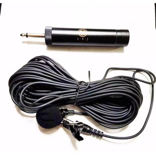 #ส่งฟรีเคอรี่ A-ONE ชุดไมค์หนีบปกเสื้อ รุ่น MM-702 Super Professional Microphone TIE-CLIP MICROPHONE ELECTRET