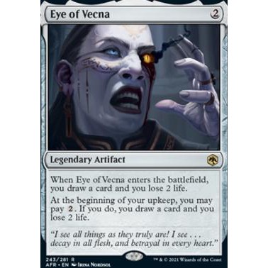[MTG][Single][AFR] Eye of Vecna ระดับ Rare [ภาษาอังกฤษ] | Shopee Thailand