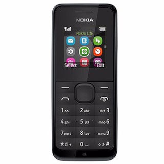 โทรศัพท์มือถือโนเกีย  ปุ่มกด NOKIA 105 (สีดำ) 3G/4G  รุ่นใหม่ 2020