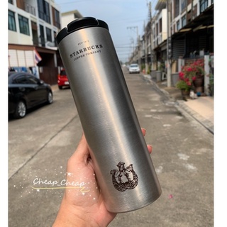 Starbucks siren stainless 2012  16 oz   ของใหม่มือ 1 ของแท้ 100% .