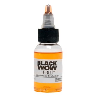 Blackwow Pro ขนาด 1 oz น้ำยาเคลือบเงาพลาสติกภายนอกรถยนตร์
