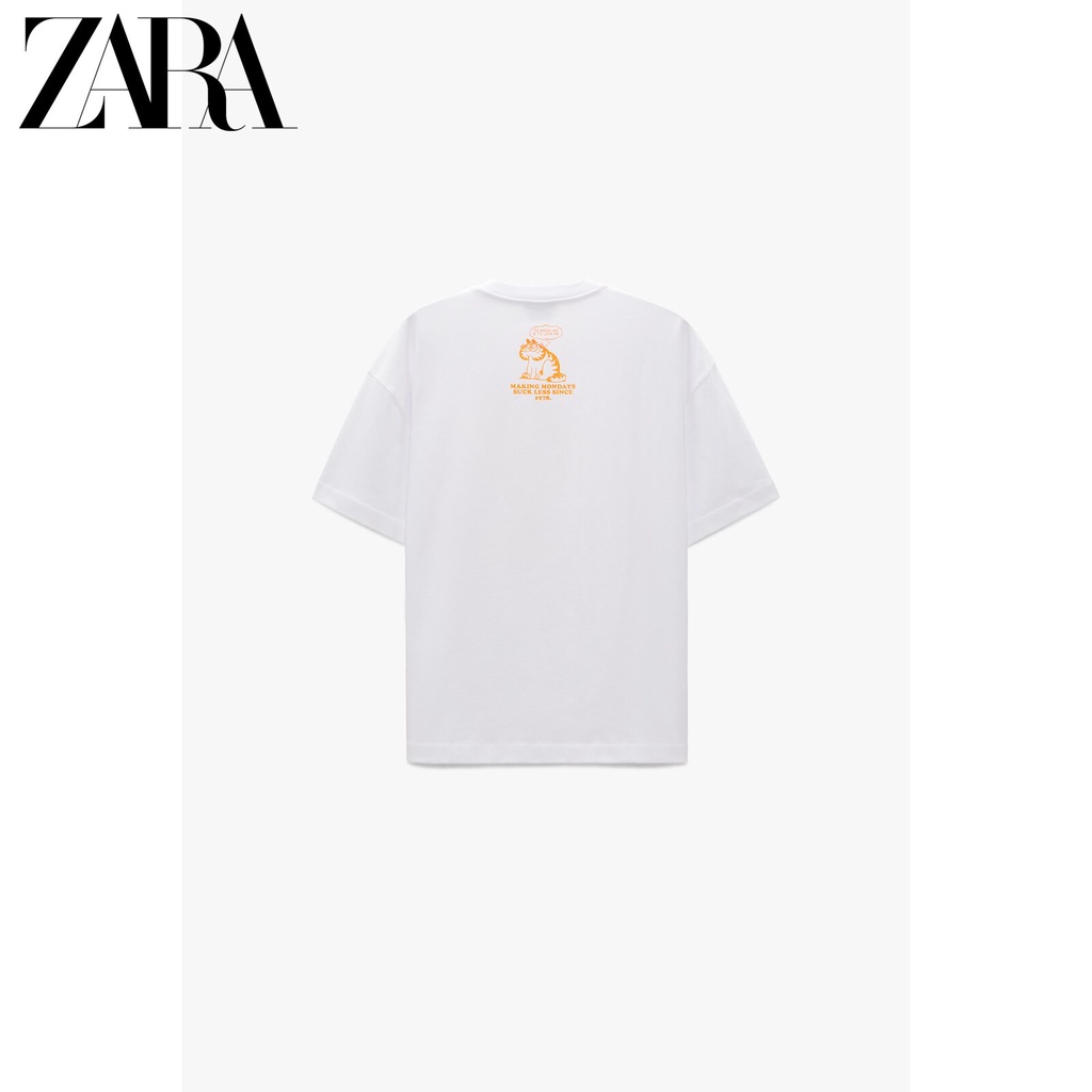 zara-เสื้อยืดแขนสั้น-พิมพ์ลายการ์ฟิลด์-สําหรับผู้ชาย-1165405-250