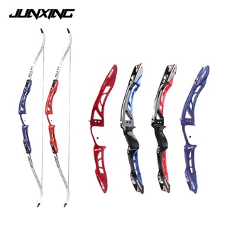 ภาพหน้าปกสินค้า18-32 ปอนด์ 68 นิ้ว Recurve Bow JUNXING F165 ที่จับอลูมิเนียมและแขนขาเมเปิลสำหรับการยิงธนู ซึ่งคุณอาจชอบสินค้านี้