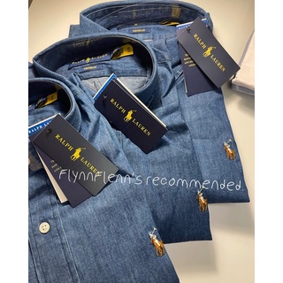 PREORDER NEW IN ❤️‍🔥 • Ralph Lauren denim shirt (custom/classic fit men’s size)**สินค้าแท้100%