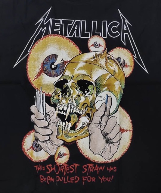 เสื้อยืดโอเวอร์ไซส์เสื้อวง-metallica-t-shirt-rock-เสื้อยืดวงร็อค-เสื้อวงเมทัลลิกาs-5xl