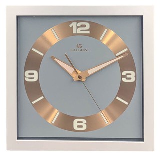 นาฬิกา นาฬิกาแขวน DOGENI WNP031GY 13 นิ้ว ของตกแต่งบ้าน เฟอร์นิเจอร์ ของแต่งบ้าน WALLCLOCKS 13