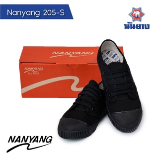 นันยาง รองเท้าผ้าใบ รุ่น Nanyang 205-S (สีดำ) Size 36-45