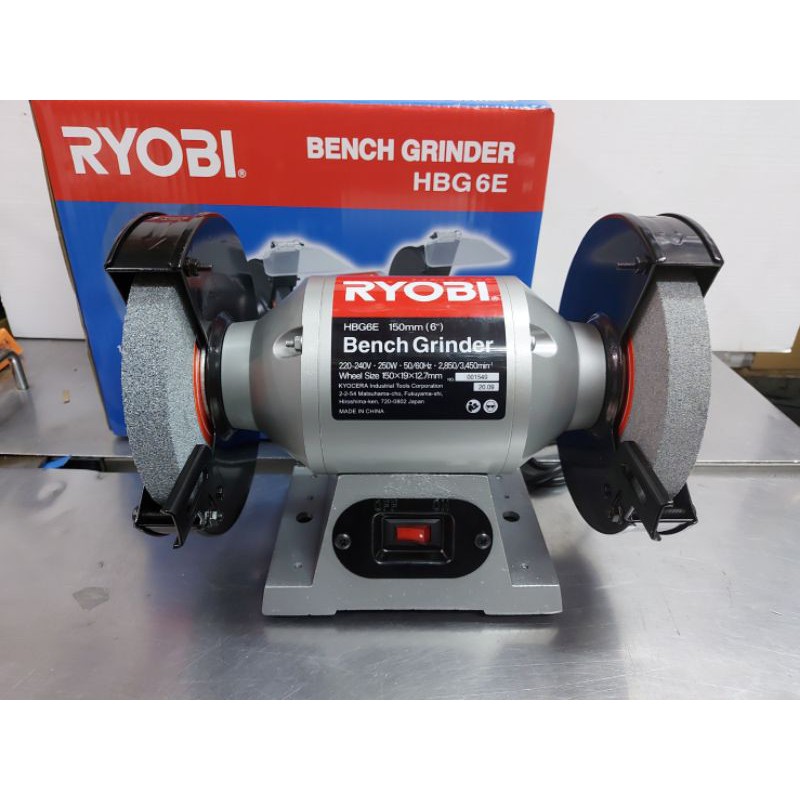 ryobi-หินเจียรตั้งโต๊ะ-6-รุ่น-hbg6e