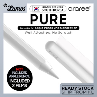 Araree PURE ฟิล์มใส สําหรับ Apple PENCIL รุ่นที่ 2