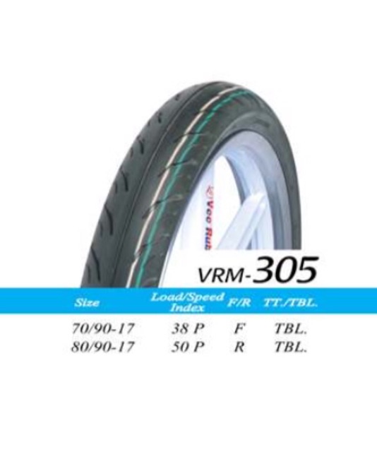ยางนอก-70-90-17-tl-tubeless-vrm305-vrm322-vee-rubber