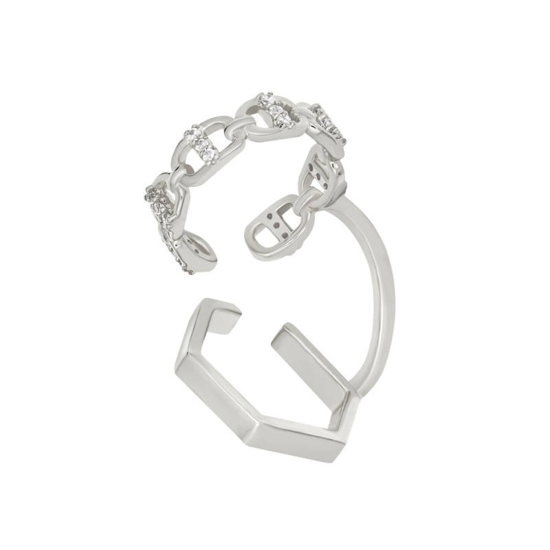 a-cemi-infinity-hexagon-double-earcuff