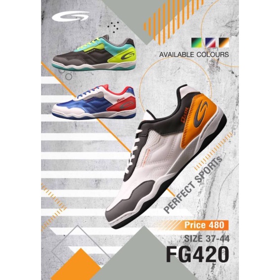 ภาพหน้าปกสินค้าส่งไว   ราคา    %   Giga รุ่น FG417,420 รองเท้าฟุตซอลไซส์ : 39 - 44 จากร้าน angpaoshoes บน Shopee