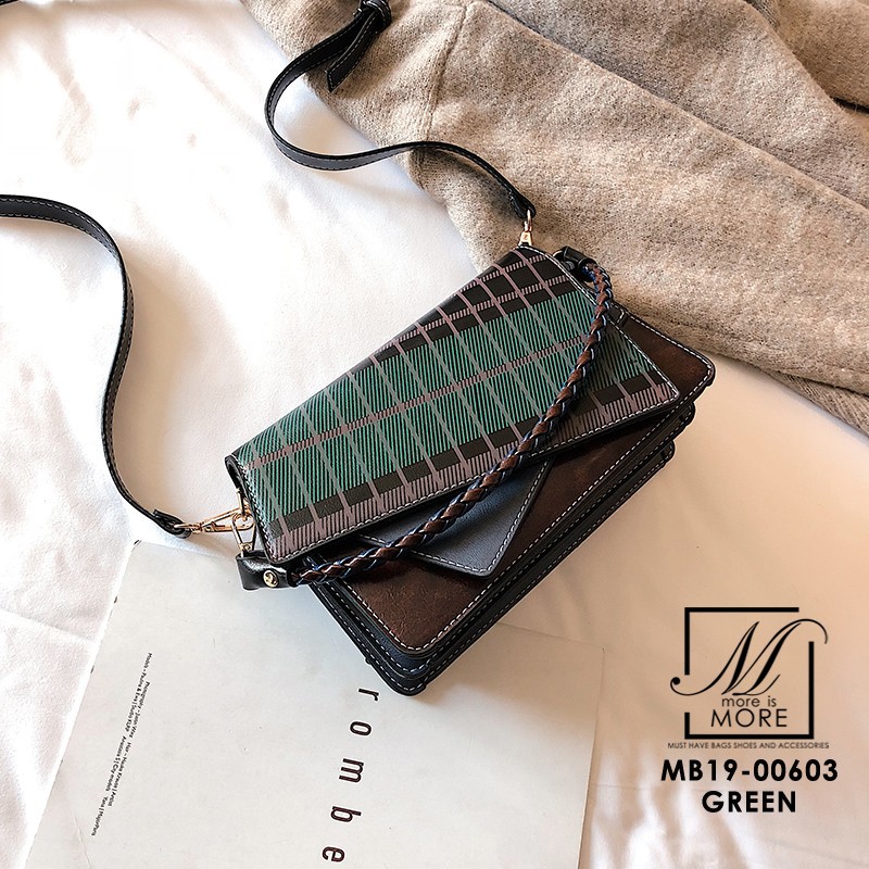 mb19-00603-กระเป๋าแฟชั่นนำเข้าทรงสี่เหลี่ยมดีไซน์สุดเก๋ส์-วัสดุหนัง-pu