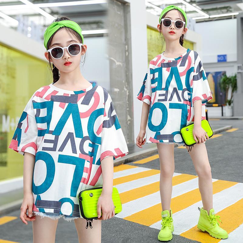 short-sleeved-t-shirts-loose-korean-fashion-t-shirts-with-the-alphabet