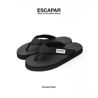 ESCAPAR SANDAL Keep รองเท้าแตะสีดำ