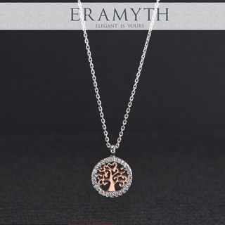 Eramyth Jewelry สร้อยคอ เงินแท้ + จี้ ต้นไม้แห่งชีวิต SJ-0105-SP01 ฝังเพชรสวิสCZ สินค้ามาตรฐานส่งออก