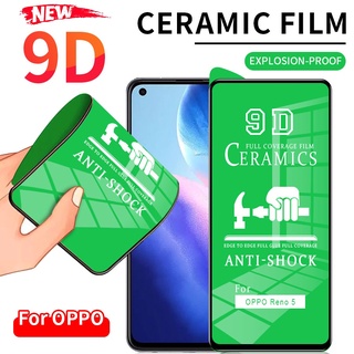 ฟิล์มกระจกนิรภัยกันรอยหน้าจอ 9D สําหรับ OPPO F9 F11 Pro A5S A12 A31 A52 A33 A53 A91 A92 A93 A15 A15S A16 A16K A54 A74 A94 A95 A52 A74 A5 A9 2020 Reno 2F 3 4 5 6