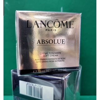 แท้กล่องซีล Lancome Absolue Soft Cream With Grand Rose Extracts 15ml