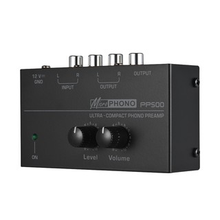 อุปกรณ์ preamplifier preamp input &amp; outputs เชื่อมต่อสัญญาณเสียง 1/4 trs เอาท์พุท