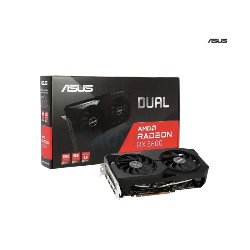 VGA ASUS RADEON RX 6600 DUAL | Shopee Thailand
