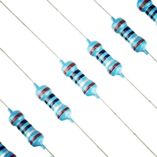 R Resistor ตัวต้านทาน 1% 1/4W 5 ชิ้น (0R - 10R)