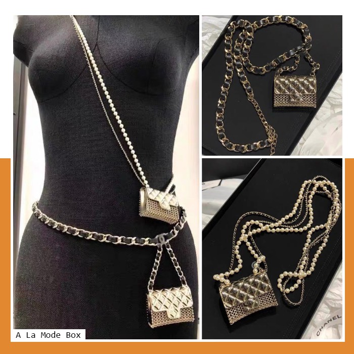 ดีที่สุด-chanel-long-necklace-metal-belt-metal-ออริ