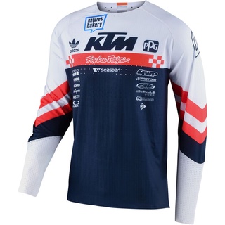 【COD】 พร้อมส่ง เสื้อกีฬาแขนยาว แบบแห้งเร็ว สําหรับขี่จักรยานยนต์วิบาก 2022 KTM