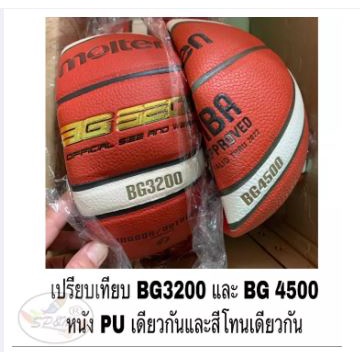 ภาพหน้าปกสินค้าMolten Basketball ลูกบาส BG3200 Logoทอง (ของแท้ 100%) จากร้าน warm501 บน Shopee