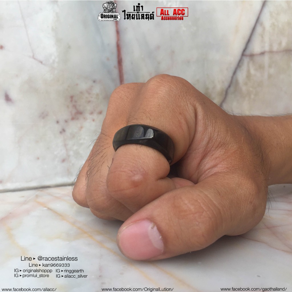 แหวน-ดำปลอกมีด-สแตนเลสแท้-stainless-316l-แหวนผู้ชาย-แหวนแฟชั่น-แหวนเท่ๆ-แหวนสแตนเลส-แหวน-ring-แหวนเลส-allacc