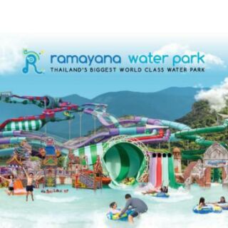 ภาพขนาดย่อของภาพหน้าปกสินค้าบัตรสวนน้ำรามายณะ พัทยา Ramayana Water Park จากร้าน happykidssss บน Shopee