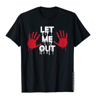 เสื้อยืดผ้าฝ้าย พิมพ์ลายผีดิบ Let Me Out Zombie ประกาศการตั้งครรภ์ ฮาโลวีน สําหรับผู้หญิงตั้งครรภ์