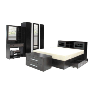 โปรโมชั่น : ชุดห้องนอน เตียง ตู้ 135 ซม. แป้ง 80 ซม. รุ่น Naked2 ตจว.มีค่าจัดส่ง สอบถามก่อนสั่งสินค้า