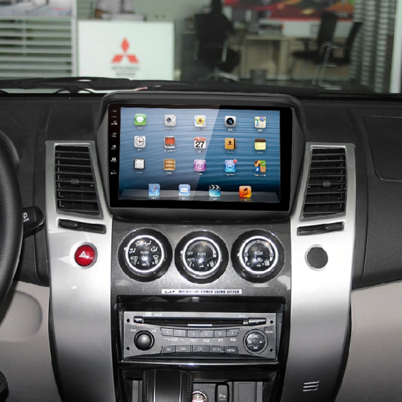 แผงเฟรมเครื่องเสียงรถยนต์-mitsubishi-pajero-sport-2013-2021-9-android-mp5-player