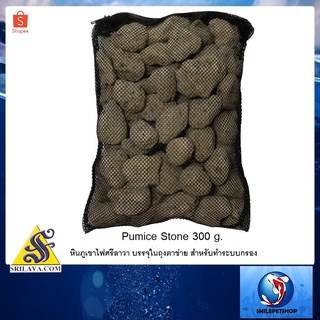 ภาพหน้าปกสินค้าPumice Stone 300 g.(หินภูเขาไฟศรีลาวา บรรจุในถุงตาข่าย สำหรับทำระบบกรอง) ที่เกี่ยวข้อง