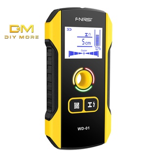 Diymore FNIRSI WD-01 เครื่องตรวจจับผนัง เสริมท่อ มุมมองที่มืด สิ่งประดิษฐ์ โลหะ วัดการสแกน