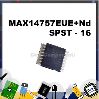 MAX14757 Analog to Digital Converters - ADC   SPST - 16 10 - 70 V  -40°C ~ 85°C  MAX14757EUE+Nd MAXIM INTEGRATED 6-1-9