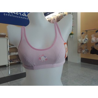 เสื้อชั้นใน  sport bra anny มีฟองน้ำ ไม่มีโครง (6006)
