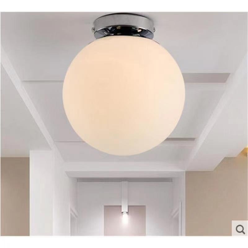 glass-spherical-small-wall-lamp-modern-minimalist-balcony-aisle-corridor-lamp-ball-โคมไฟติดผนังทรงกลมแก้วเล็ก
