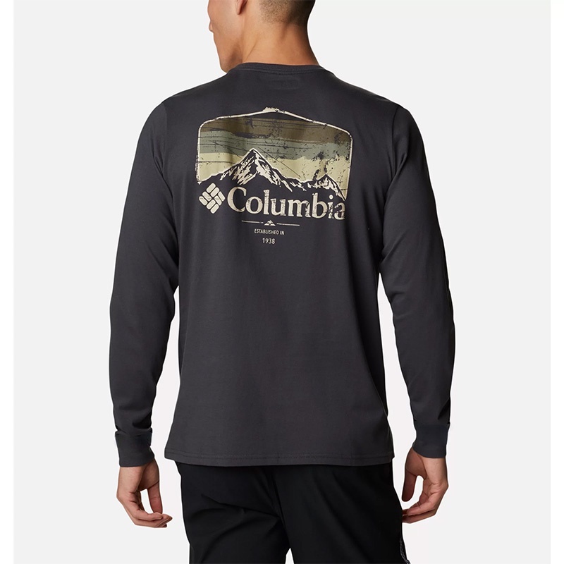 ใหม่-columbia-columbia-เสื้อยืดคอกลม-แขนยาว-ผ้าฝ้าย-ใส่สบาย-สําหรับผู้ชาย