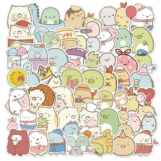 สติกเกอร์ PVC ลายการ์ตูน Sumikkogurashi น่ารัก กันน้ํา สไตล์ญี่ปุ่น (2) 50 ชิ้น